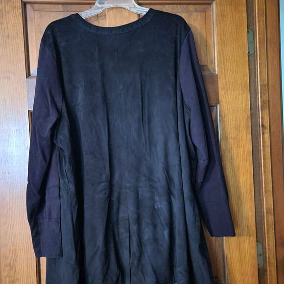 NWOT Women's Size 28W H by Halston black jacket - Picture 4 of 7